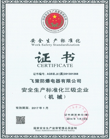 安全生產(chǎn)標準化